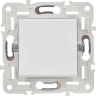 Выключатель 1-клавишный проходной IEK SKANDY 10А SK-V02W арктический белый SK-V12-0-10-K01